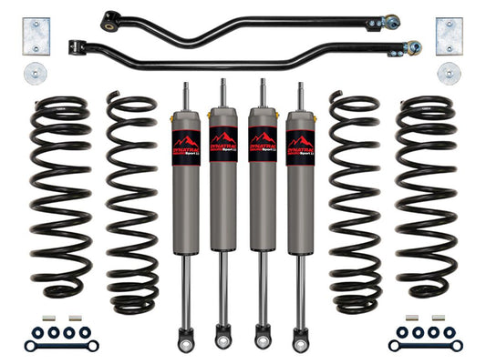 Dynatrac EnduroSport 3 inch Suspension Lift Kit System 4 for the 2007-2018 Jeep Wrangler JK - JK30-1X5310-L4