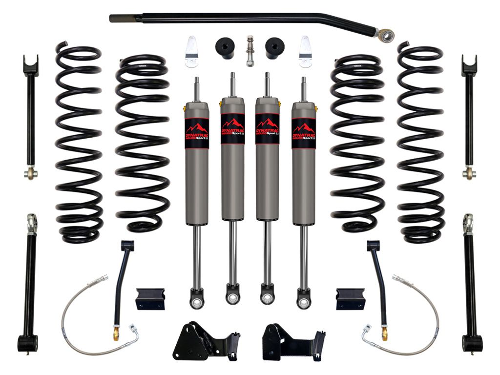 Dynatrac EnduroSport 4.5 inch Suspension Lift Kit System 3 for the 2007-2018 Jeep Wrangler JK - JK45-1X5310-L3