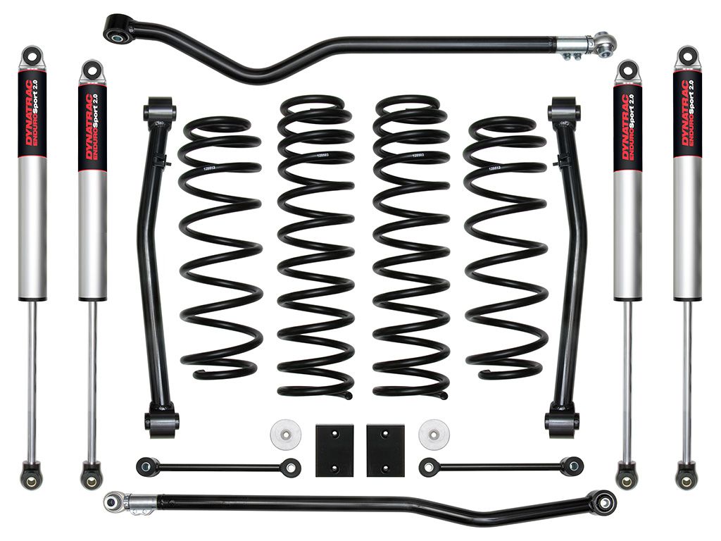 Dynatrac EnduroSport 3 inch Suspension Lift Kit System 3 for the 2018 and Newer Jeep Wrangler JL - JL30-1X5310-L3