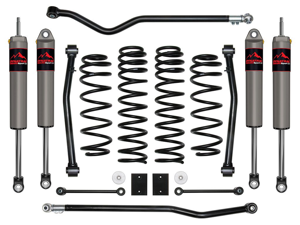 Dynatrac EnduroSport 3 inch Suspension Lift Kit System 6 for the 2018 and Newer Jeep Wrangler JL - JL30-1X5310-L6